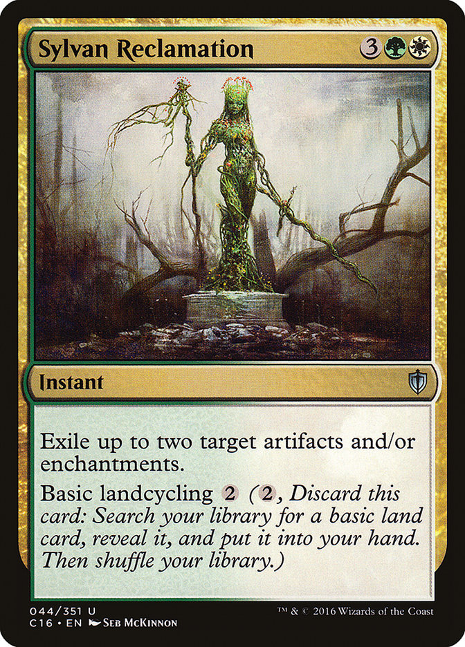 Sylvan Reclamation [Commander 2016] - Magic: The Gathering - Card Brawlers | Quebec | Canada |