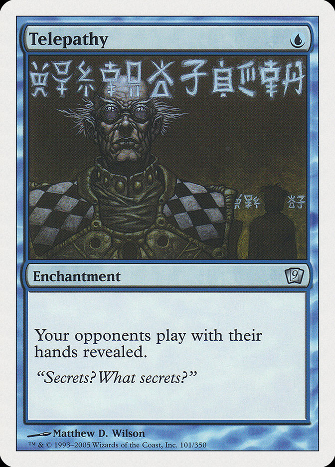 Telepathy [Ninth Edition] - Magic: The Gathering - Card Brawlers | Quebec | Canada |