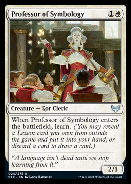 Professor of Symbology [Strixhaven: School of Mages] - Magic: The Gathering - Card Brawlers | Quebec | Canada |