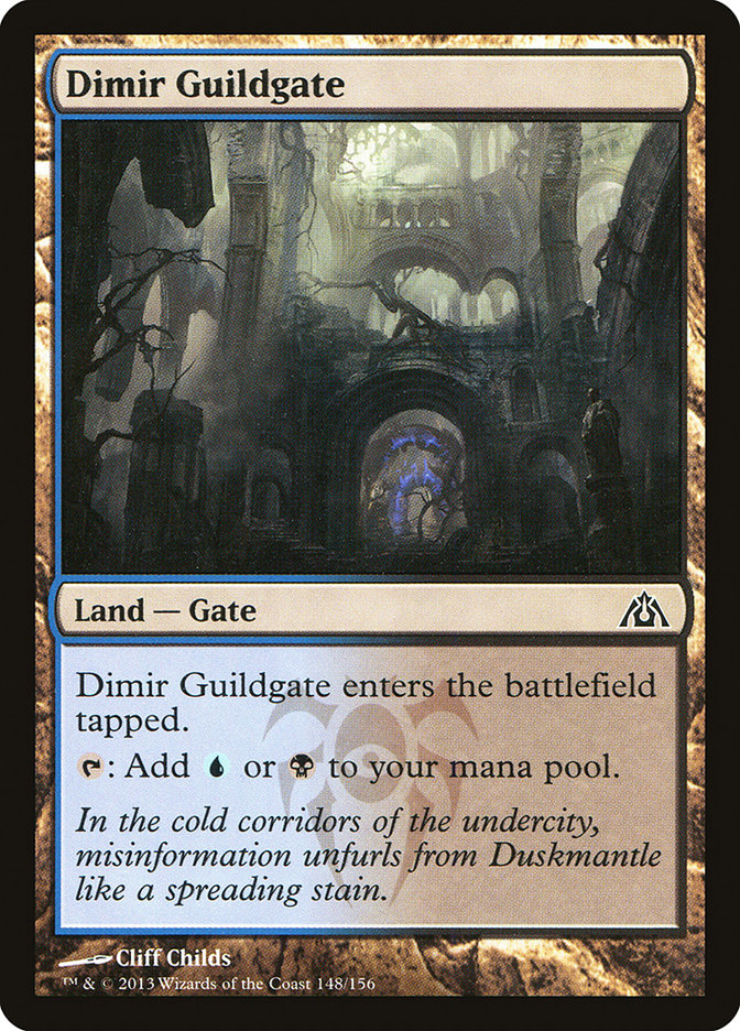 Dimir Guildgate [Dragon's Maze] - Magic: The Gathering - Card Brawlers | Quebec | Canada |