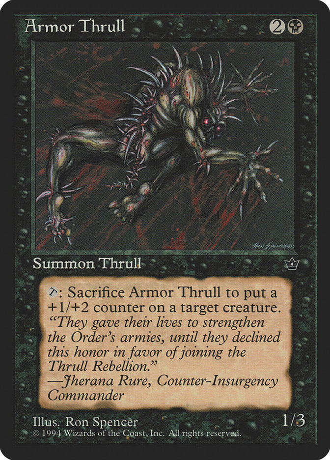 Armor Thrull (Ron Spencer) [Fallen Empires] - Magic: The Gathering - Card Brawlers | Quebec | Canada |