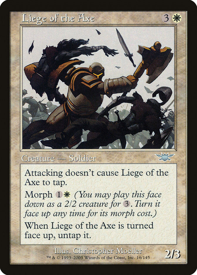 Liege of the Axe [Legions] - Magic: The Gathering - Card Brawlers | Quebec | Canada |