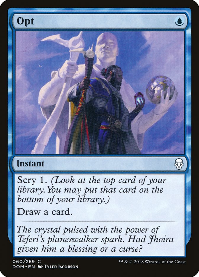 Opt [Dominaria] - Magic: The Gathering - Card Brawlers | Quebec | Canada |