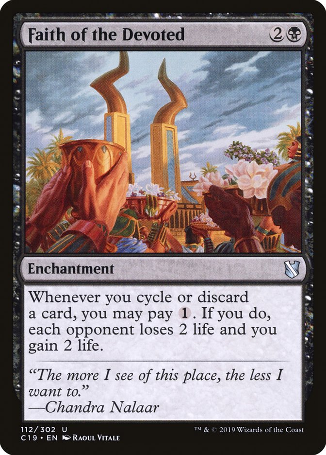 Faith of the Devoted [Commander 2019] - Magic: The Gathering - Card Brawlers | Quebec | Canada |