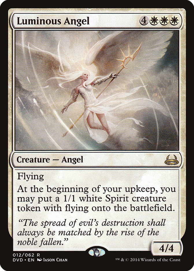 Luminous Angel (Divine vs. Demonic) [Duel Decks Anthology] - Magic: The Gathering - Card Brawlers | Quebec | Canada |
