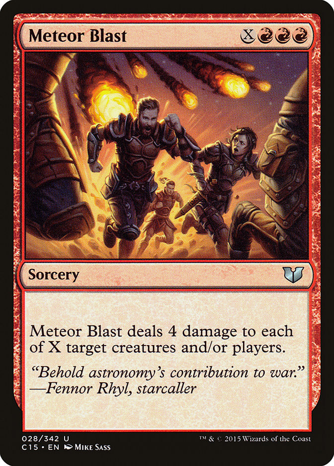 Meteor Blast [Commander 2015] - Magic: The Gathering - Card Brawlers | Quebec | Canada |