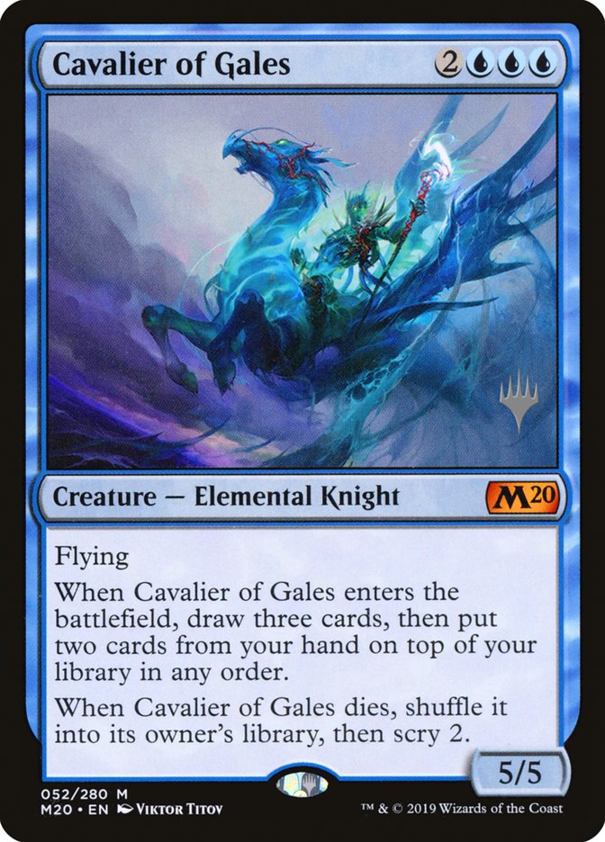 Cavalier of Gales (Promo Pack) [Core Set 2020 Promos] - Magic: The Gathering - Card Brawlers | Quebec | Canada |