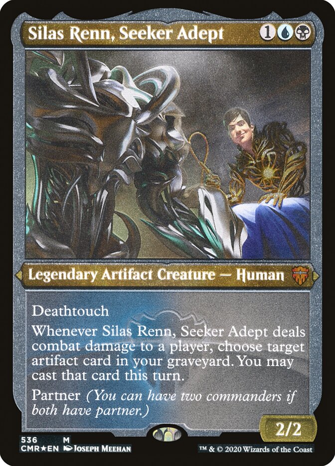 Silas Renn, Seeker Adept (Etched) [Commander Legends] - Magic: The Gathering - Card Brawlers | Quebec | Canada |