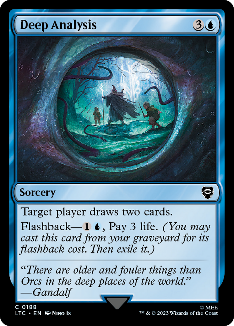 Deep Analysis [The Lord of the Rings: Tales of Middle-Earth Commander] - Magic: The Gathering - Card Brawlers | Quebec | Canada |