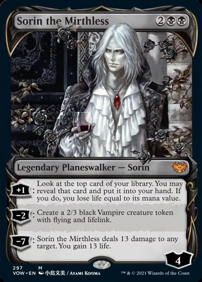 Sorin the Mirthless (Showcase Fang Frame) [Innistrad: Crimson Vow] - Magic: The Gathering - Card Brawlers | Quebec | Canada |