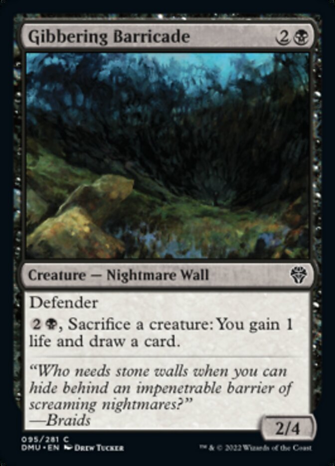 Gibbering Barricade [Dominaria United] - Magic: The Gathering - Card Brawlers | Quebec | Canada |