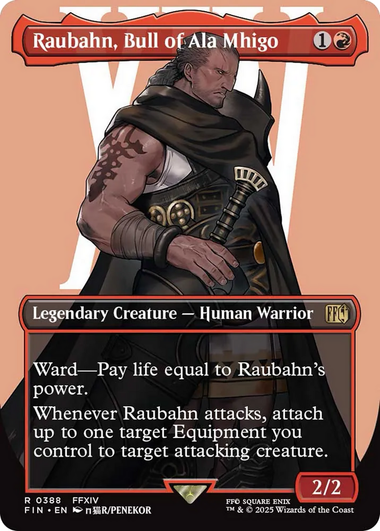 Raubahn, Bull of Ala Mhigo (Borderless) [FINAL FANTASY] - Magic: The Gathering - Card Brawlers | Quebec | Canada |