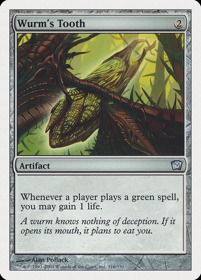 Wurm's Tooth [Ninth Edition] - Magic: The Gathering - Card Brawlers | Quebec | Canada |