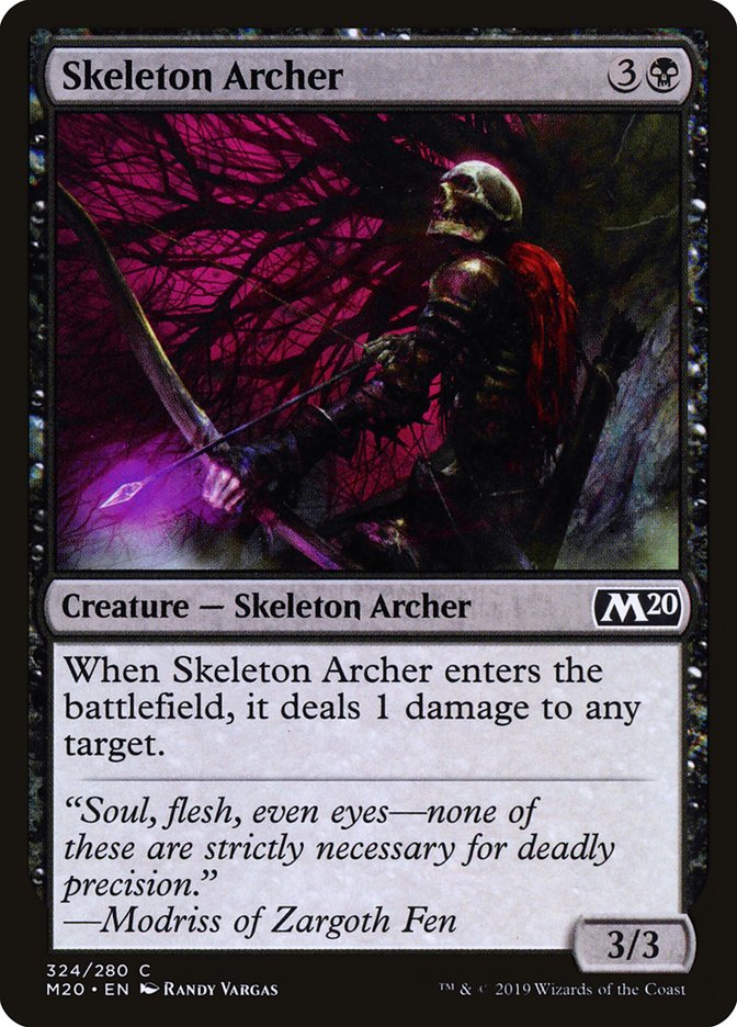 Skeleton Archer [Core Set 2020] - Magic: The Gathering - Card Brawlers | Quebec | Canada |