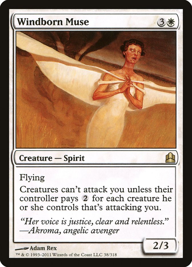 Windborn Muse [Commander 2011] - Magic: The Gathering - Card Brawlers | Quebec | Canada |
