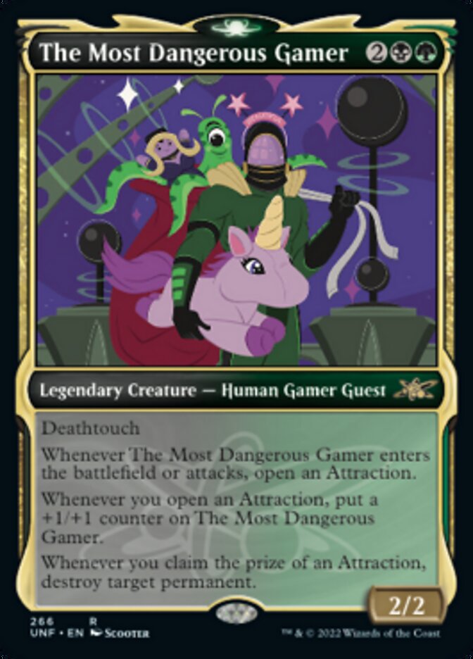 The Most Dangerous Gamer (Showcase) [Unfinity] - Magic: The Gathering - Card Brawlers | Quebec | Canada |