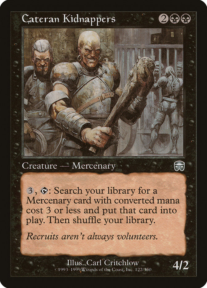 Cateran Kidnappers [Mercadian Masques] - Magic: The Gathering - Card Brawlers | Quebec | Canada |