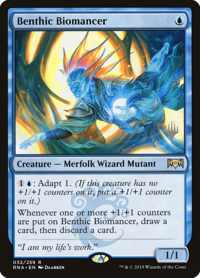 Benthic Biomancer (Promo Pack) [Ravnica Allegiance Promos] - Magic: The Gathering - Card Brawlers | Quebec | Canada |