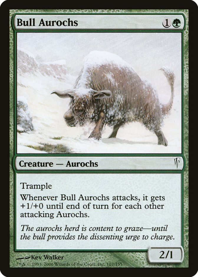 Bull Aurochs [Coldsnap] - Magic: The Gathering - Card Brawlers | Quebec | Canada |