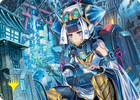 Covert Technician Art Card (Gold-Stamped Signature) [Kamigawa: Neon Dynasty Art Series] - Magic: The Gathering - Card Brawlers | Quebec | Canada |