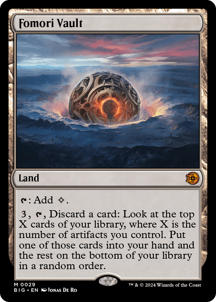 Fomori Vault [Outlaws of Thunder Junction: The Big Score] - Magic: The Gathering - Card Brawlers | Quebec | Canada |