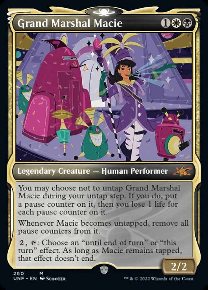 Grand Marshal Macie (Showcase) [Unfinity] - Magic: The Gathering - Card Brawlers | Quebec | Canada |