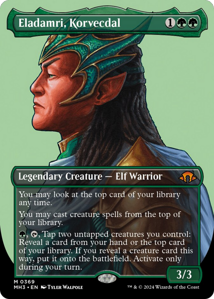 Eladamri, Korvecdal (Borderless) [Modern Horizons 3] - Magic: The Gathering - Card Brawlers | Quebec | Canada |