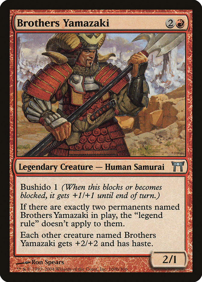 Brothers Yamazaki (160b/306) [Champions of Kamigawa] - Magic: The Gathering - Card Brawlers | Quebec | Canada |