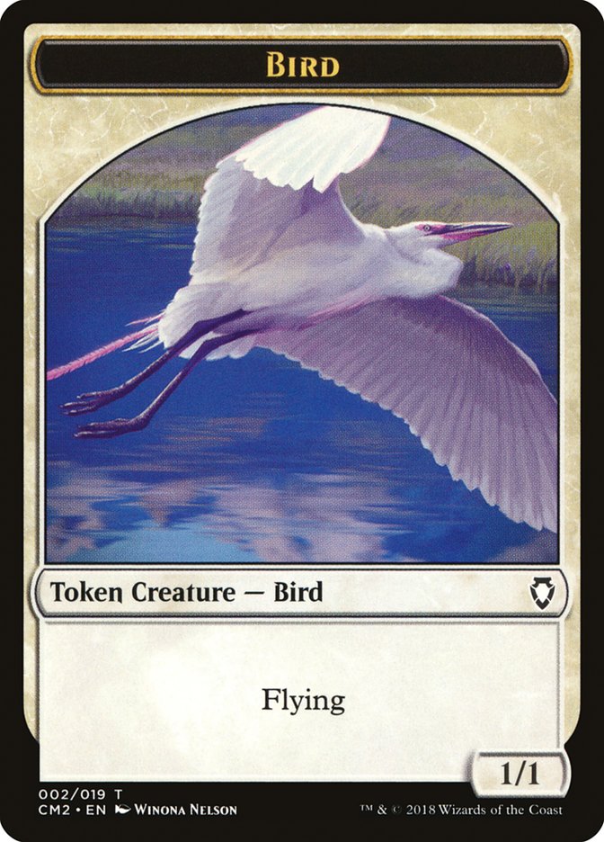 Bird Token [Commander Anthology Volume II Tokens] - Magic: The Gathering - Card Brawlers | Quebec | Canada |