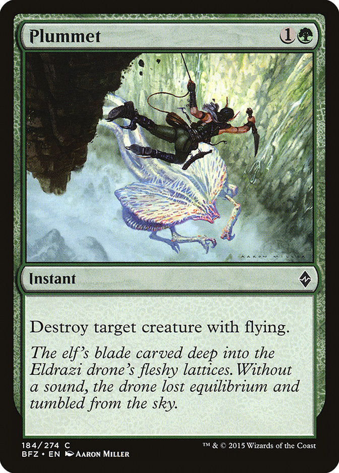 Plummet [Battle for Zendikar] - Magic: The Gathering - Card Brawlers | Quebec | Canada |