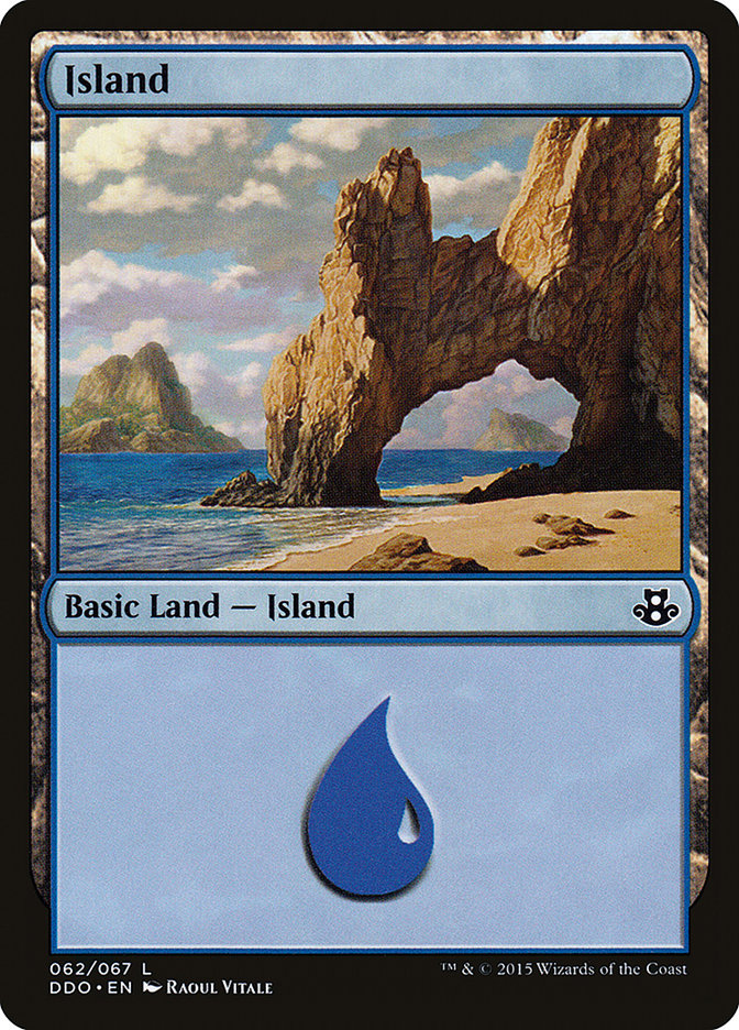 Island (62) [Duel Decks: Elspeth vs. Kiora] - Magic: The Gathering - Card Brawlers | Quebec | Canada |