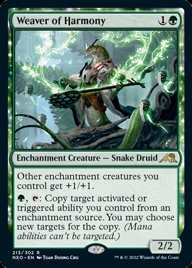 Weaver of Harmony [Kamigawa: Neon Dynasty] - Magic: The Gathering - Card Brawlers | Quebec | Canada |