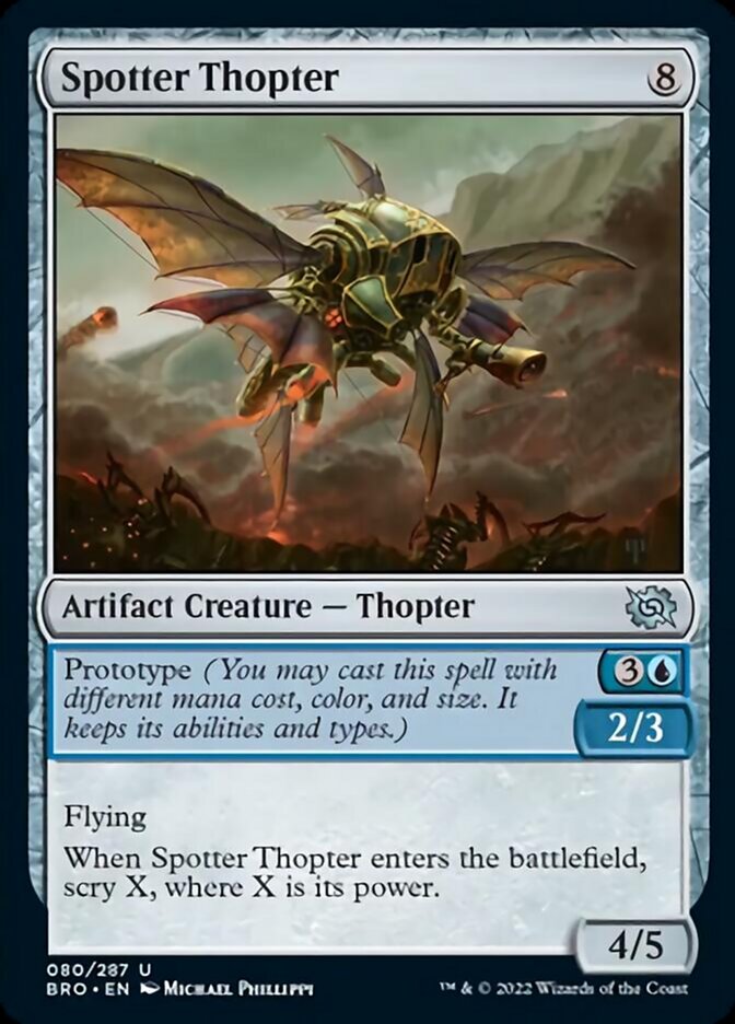 Spotter Thopter [The Brothers' War] - Magic: The Gathering - Card Brawlers | Quebec | Canada |