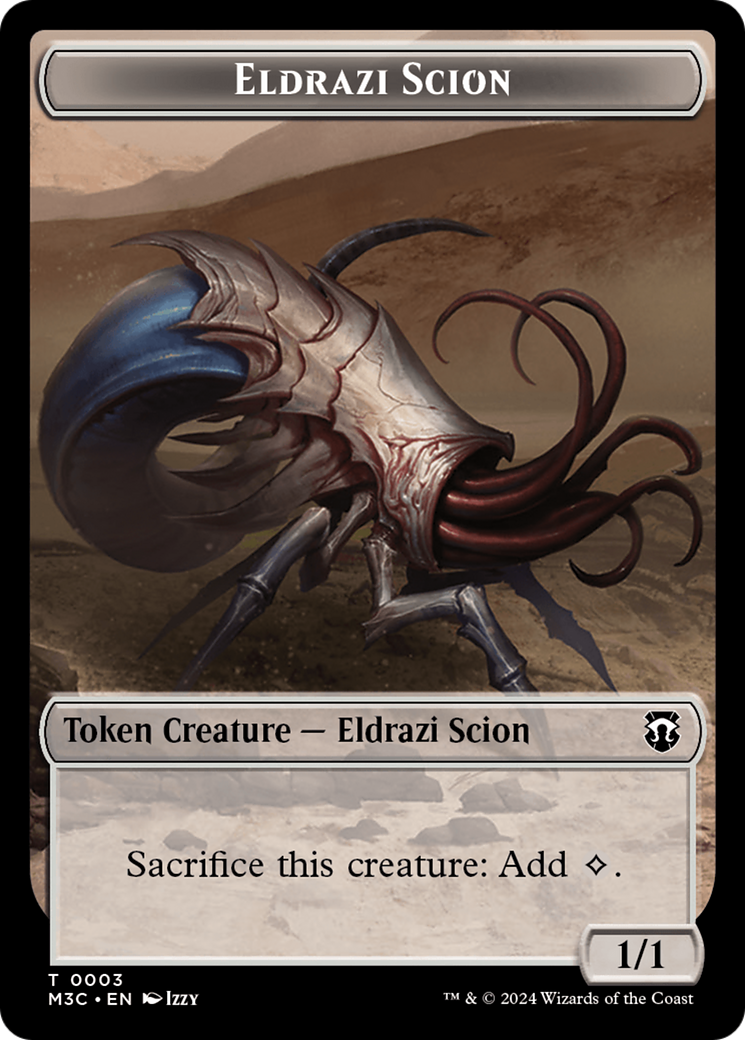 Eldrazi Spawn (Ripple Foil) // Eldrazi Scion Double-Sided Token [Modern Horizons 3 Commander Tokens] - Magic: The Gathering - Card Brawlers | Quebec | Canada |