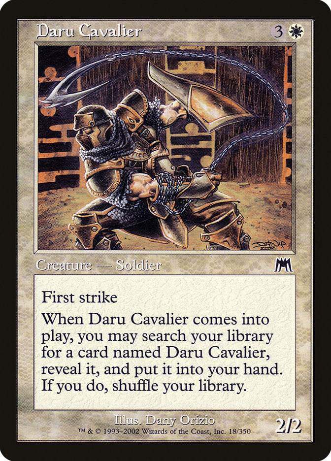 Daru Cavalier [Onslaught] - Magic: The Gathering - Card Brawlers | Quebec | Canada |