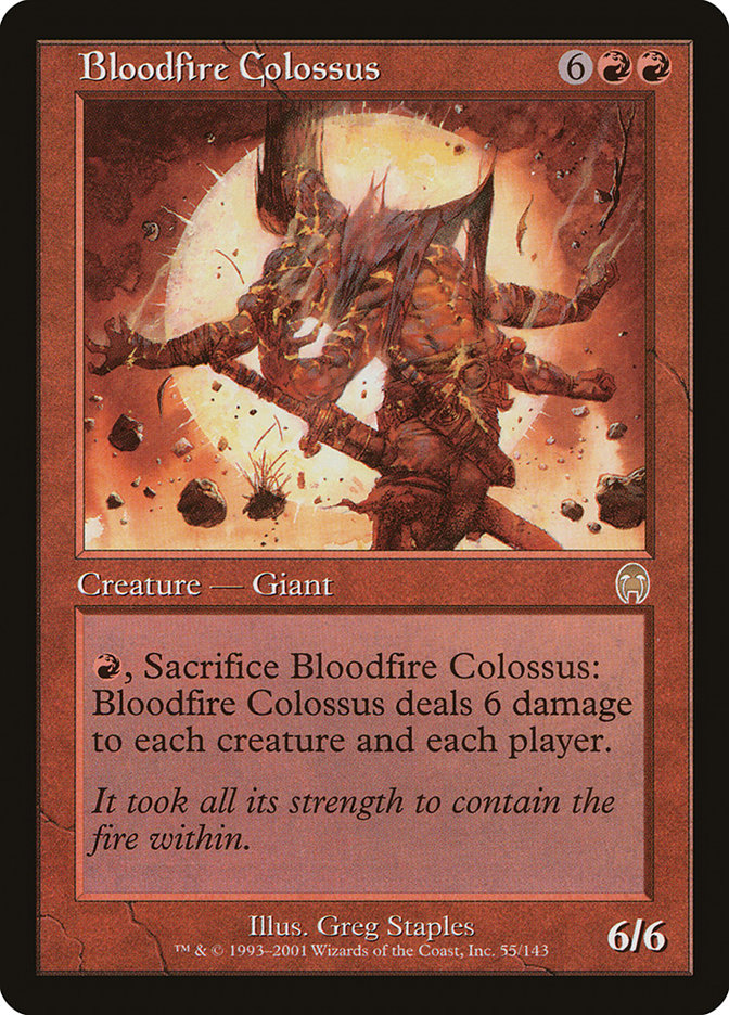 Bloodfire Colossus [Apocalypse] - Magic: The Gathering - Card Brawlers | Quebec | Canada |