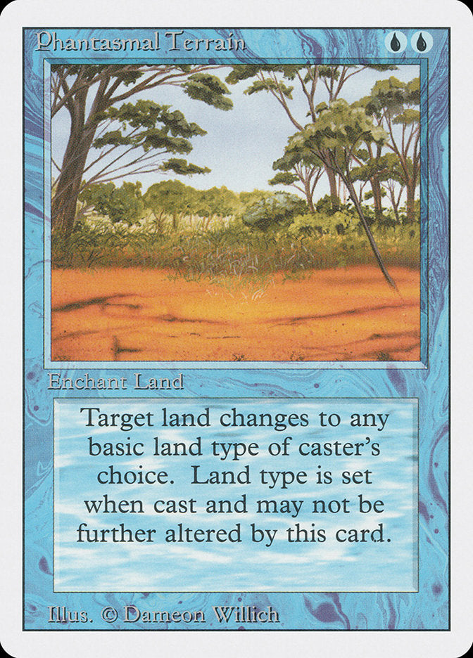 Phantasmal Terrain [Revised Edition] - Magic: The Gathering - Card Brawlers | Quebec | Canada |