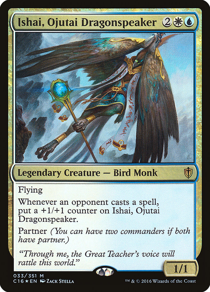Ishai, Ojutai Dragonspeaker [Commander 2016] - Magic: The Gathering - Card Brawlers | Quebec | Canada |