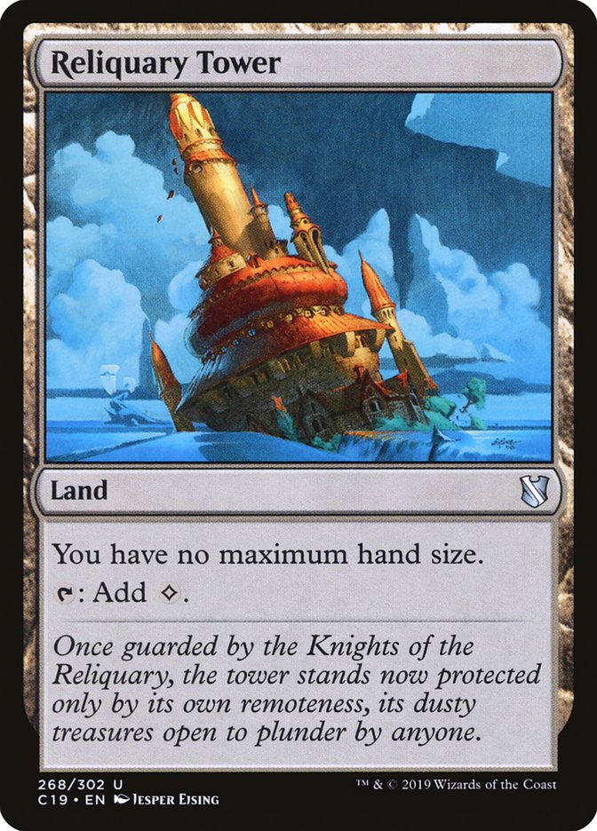 Reliquary Tower [Commander 2019] - Magic: The Gathering - Card Brawlers | Quebec | Canada |