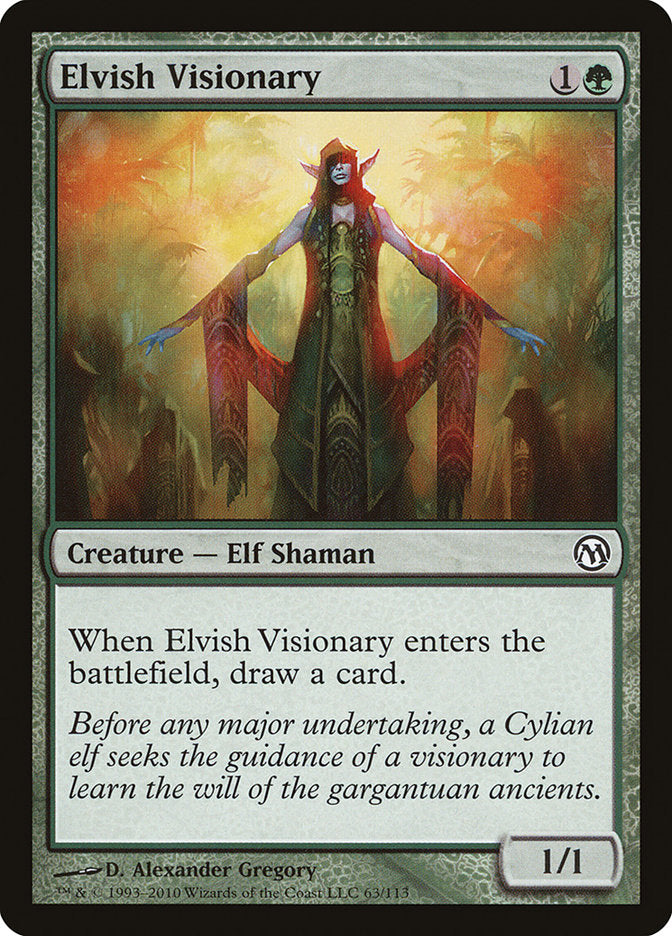 Elvish Visionary [Duels of the Planeswalkers] - Magic: The Gathering - Card Brawlers | Quebec | Canada |