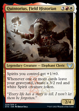 Quintorius, Field Historian [Strixhaven: School of Mages] - Magic: The Gathering - Card Brawlers | Quebec | Canada |
