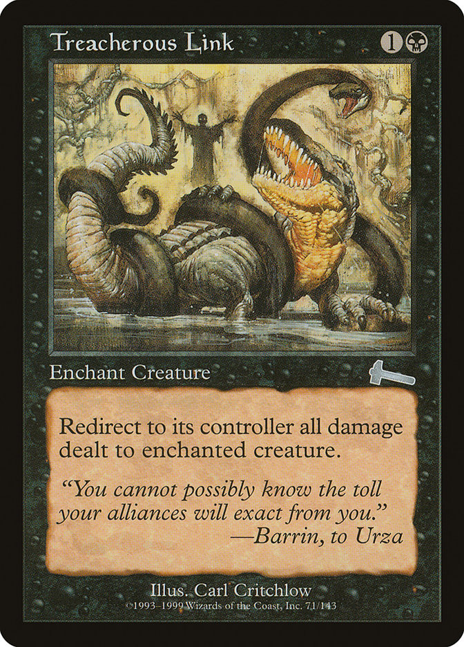 Treacherous Link [Urza's Legacy] - Magic: The Gathering - Card Brawlers | Quebec | Canada |