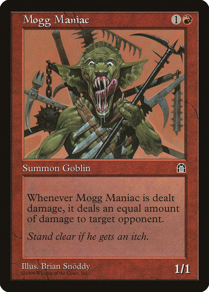 Mogg Maniac [Stronghold] - Magic: The Gathering - Card Brawlers | Quebec | Canada |