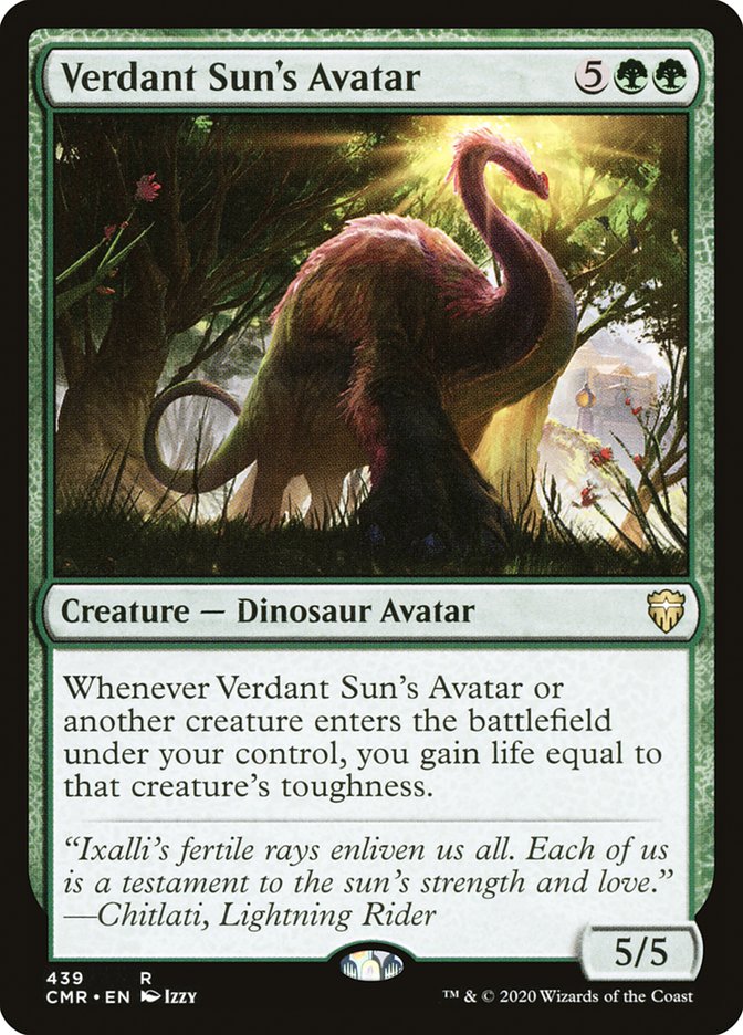 Verdant Sun's Avatar [Commander Legends] - Magic: The Gathering - Card Brawlers | Quebec | Canada |