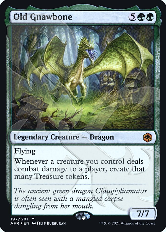 Old Gnawbone (Ampersand Promo) [Dungeons & Dragons: Adventures in the Forgotten Realms Promos] - Magic: The Gathering - Card Brawlers | Quebec | Canada |