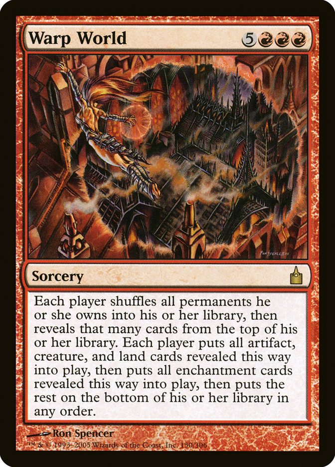 Warp World [Ravnica: City of Guilds] - Magic: The Gathering - Card Brawlers | Quebec | Canada |