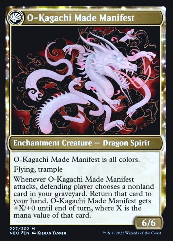 The Kami War // O-Kagachi Made Manifest [Kamigawa: Neon Dynasty Prerelease Promos] - Magic: The Gathering - Card Brawlers | Quebec | Canada |