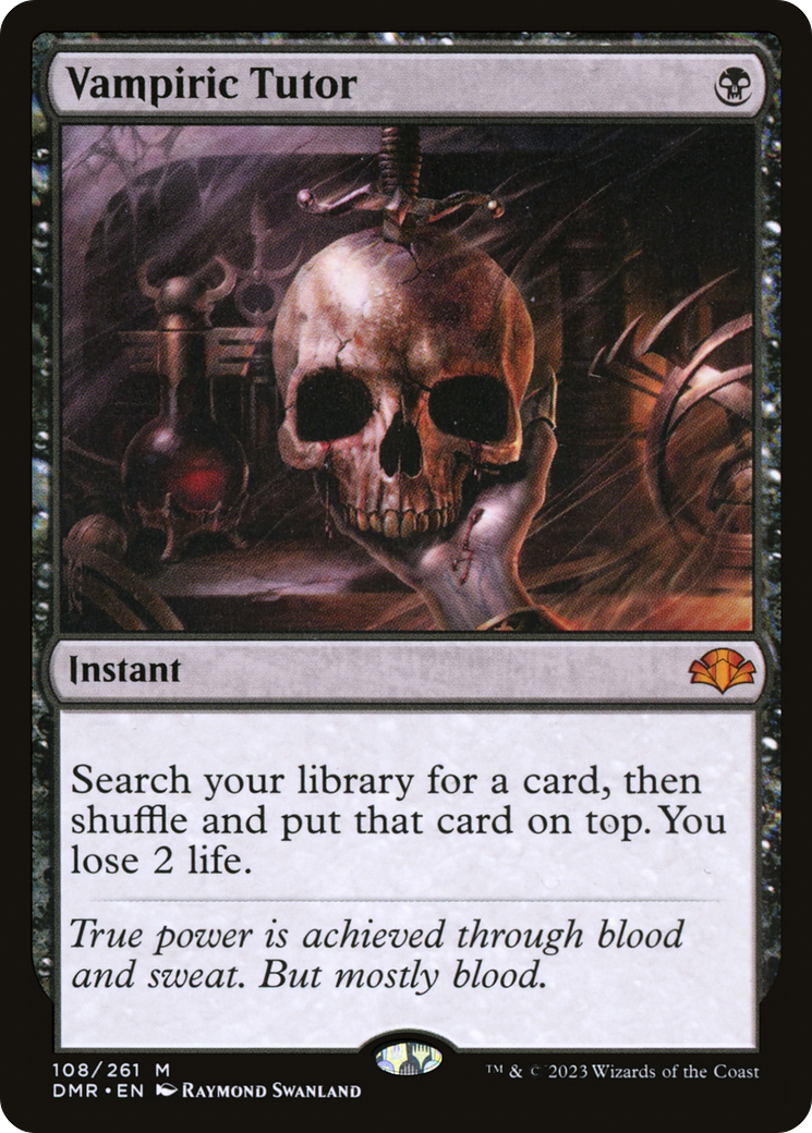 Vampiric Tutor [Dominaria Remastered] - Magic: The Gathering - Card Brawlers | Quebec | Canada |