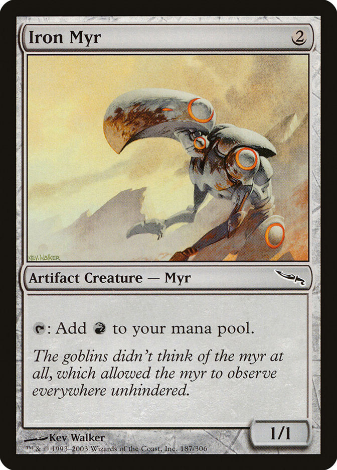 Iron Myr [Mirrodin] - Magic: The Gathering - Card Brawlers | Quebec | Canada |
