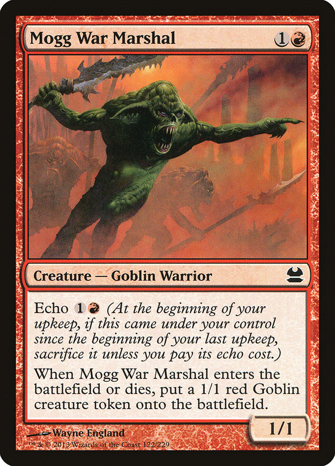 Mogg War Marshal [Modern Masters] - Magic: The Gathering - Card Brawlers | Quebec | Canada |
